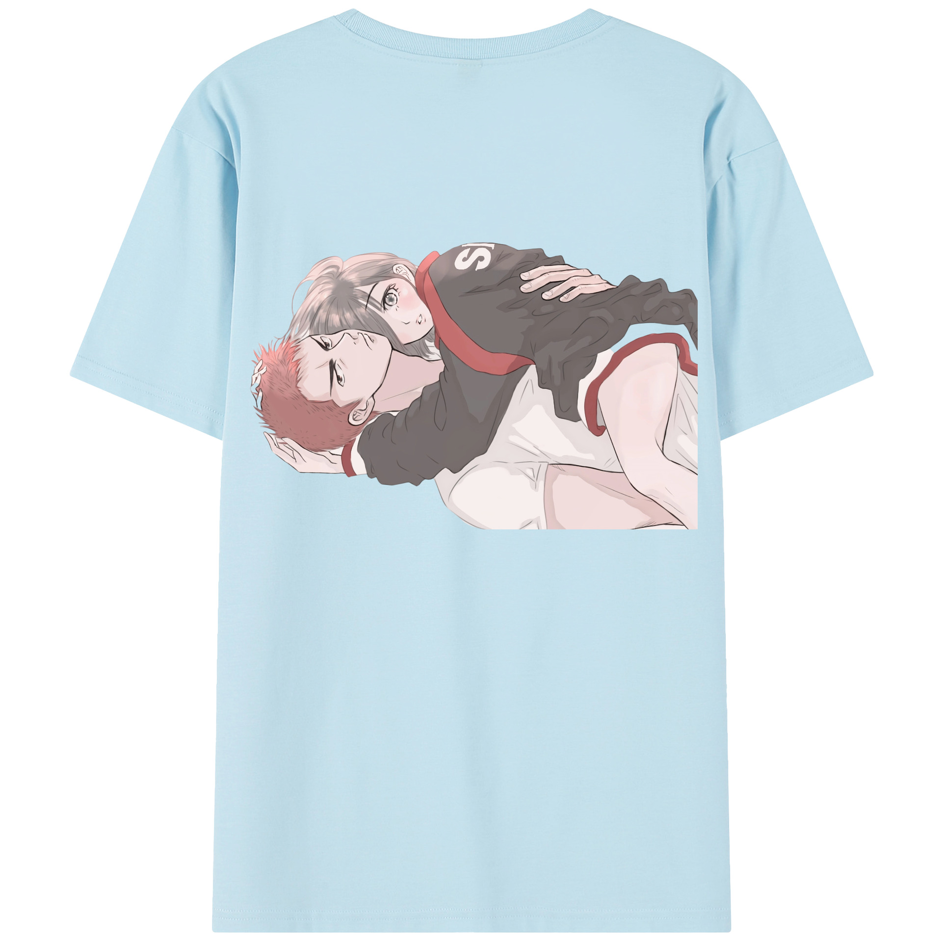 SLAM DUNK／スラムダンク 綿100％半袖Tシャツ（背面プリント）